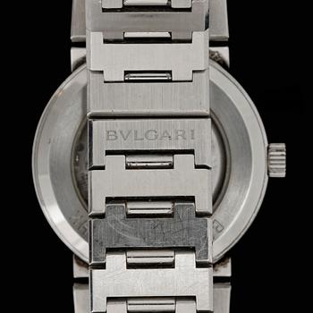 ARMBANDSUR, Bulgari, Hong Kong 10th, stål, automatisk, 1997.