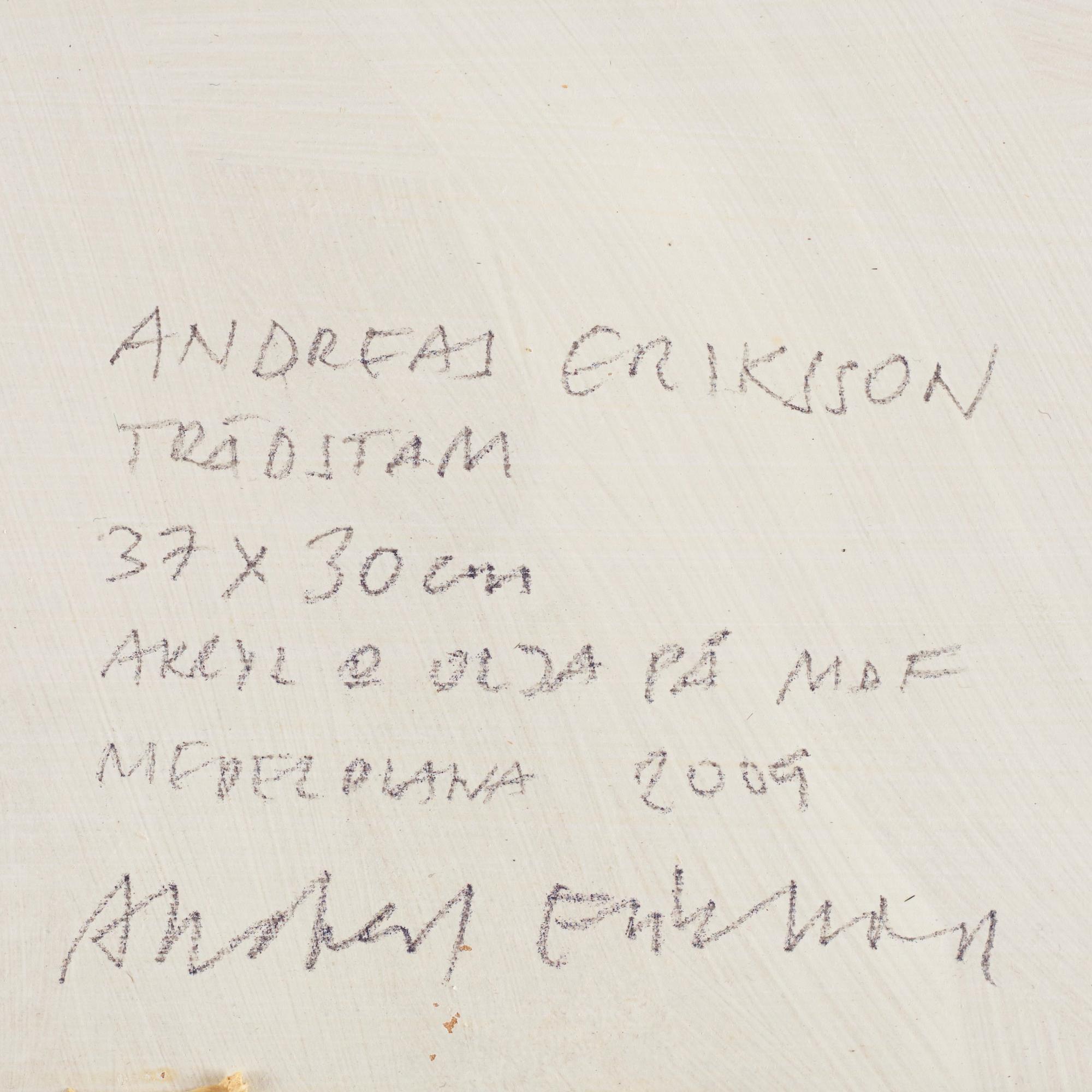 Andreas Eriksson, 'Trädstam'.