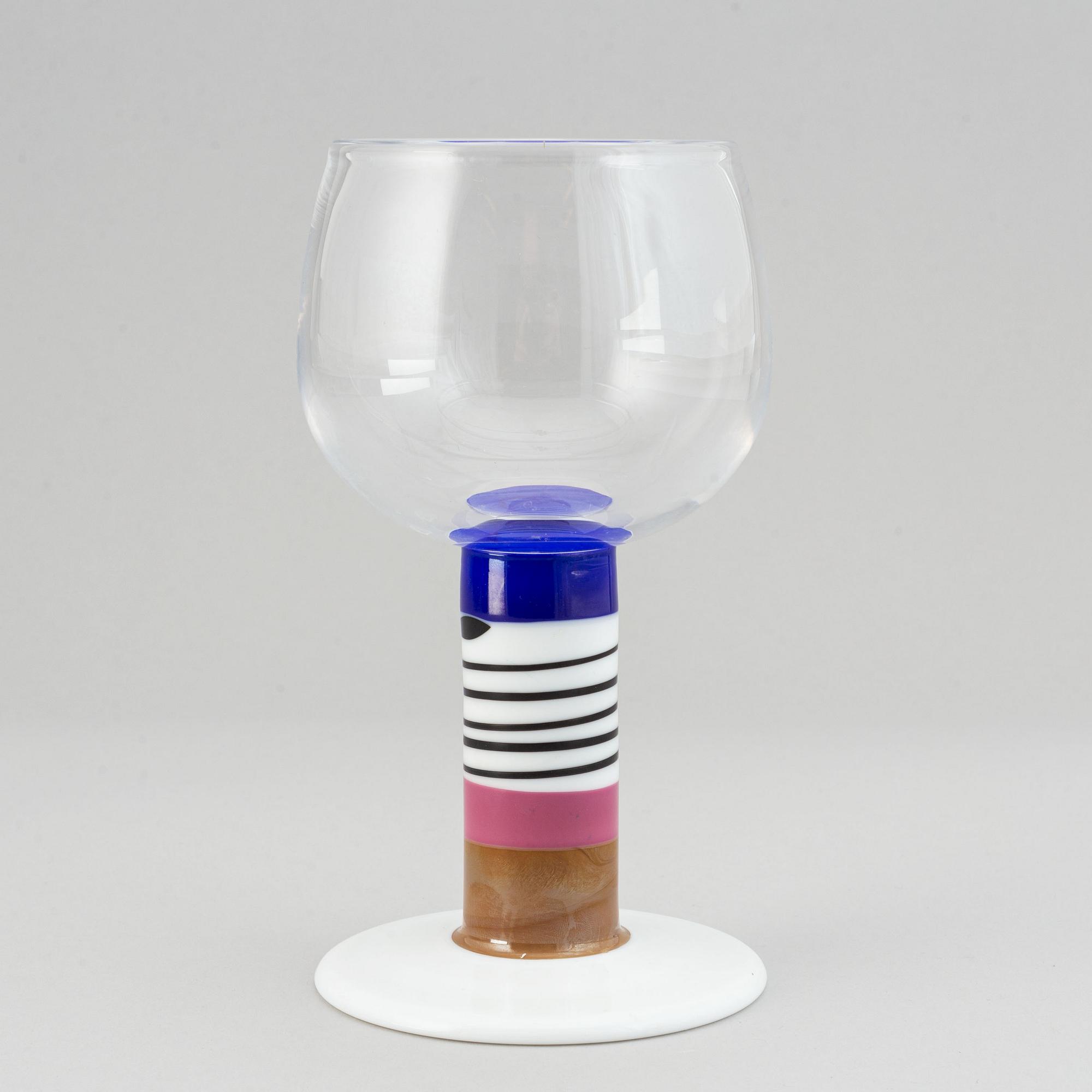 Gunnar Cyrén, a 'Pop' goblet, Orrefors.
