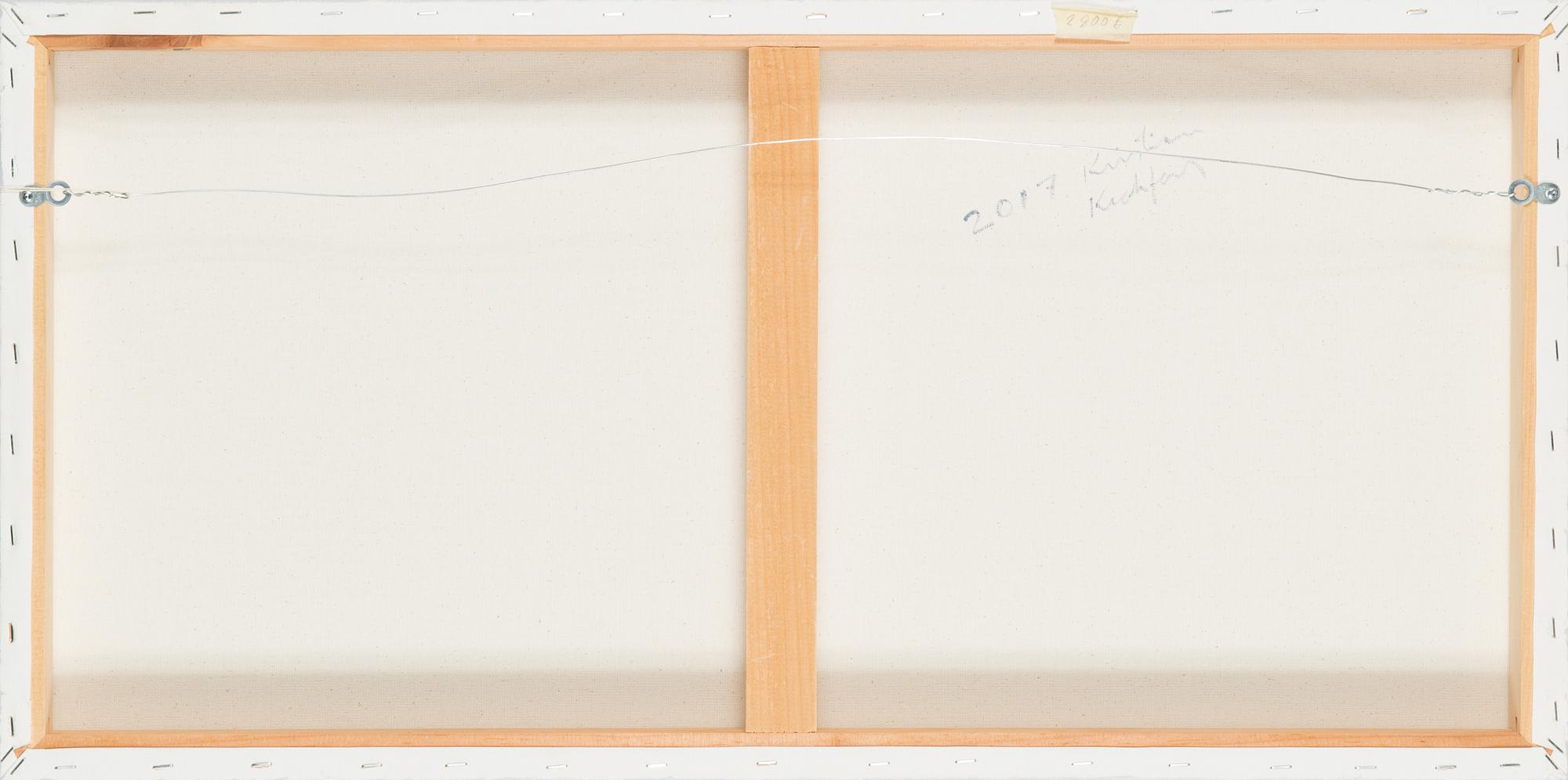 Kristian Krokfors, oil on canvas, signed and dated 2013.