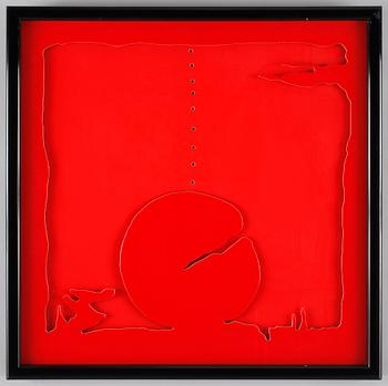 Lucio Fontana, "Teatrino rosso".