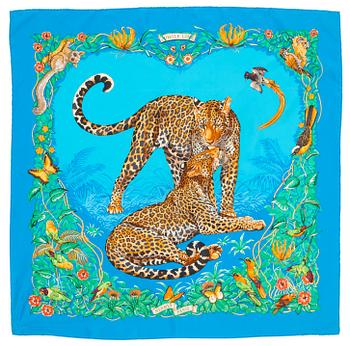 849. HERMÈS, scarf, "Jungle Love".