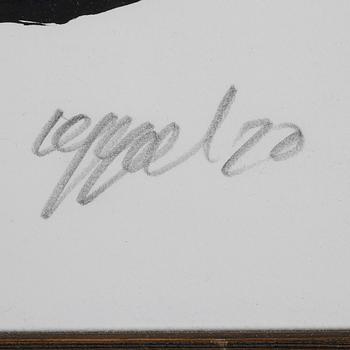 KAREL APPEL, färglitografi, signerad och daterad -70, EA.