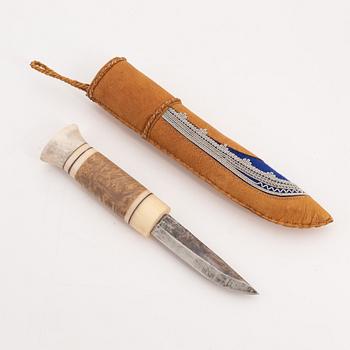 A knife by Lena Persson, before 1996, signed.