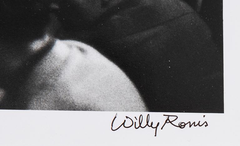 Willy Ronis, fotografi signerat.