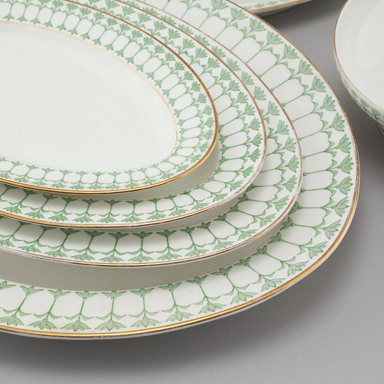 54 pieces, porcelain service "Julia" by Rörstrand, early 20th century..