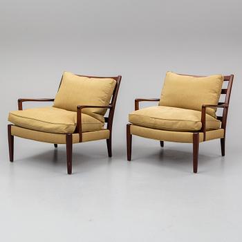 ARNE NORELL, a pair of easy chairs.