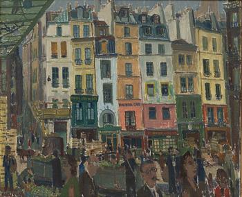 Kurt Lindon, "Rue des Halles".