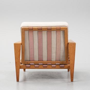 Svante Skogh, an oak easy chair, Seffle Möbelfabrik, Sweden, 1960s.