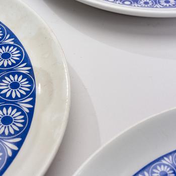 SERVISDELAR, 19 st, "Pikapala-astiat" (Frukostset), Arabia 1961-66.