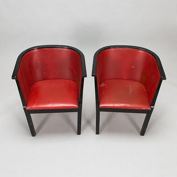 Otto Korhonen, sohvaryhmä, 3 osaa, O.Y. Huonekalu- ja Rakennustyötehdas A.B 1930-luku.