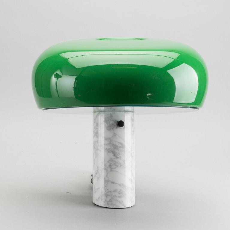 ACHILLE & PIER CASTIGLIONI, a Snoppy Green table lamp from Flos.