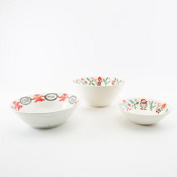 Service 18 + 4 dlr Stavangerflint Norway mid/second half of the 20th century porcelain.