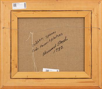 Lennart Sand, oil on canvas. Signed and dated 1982.