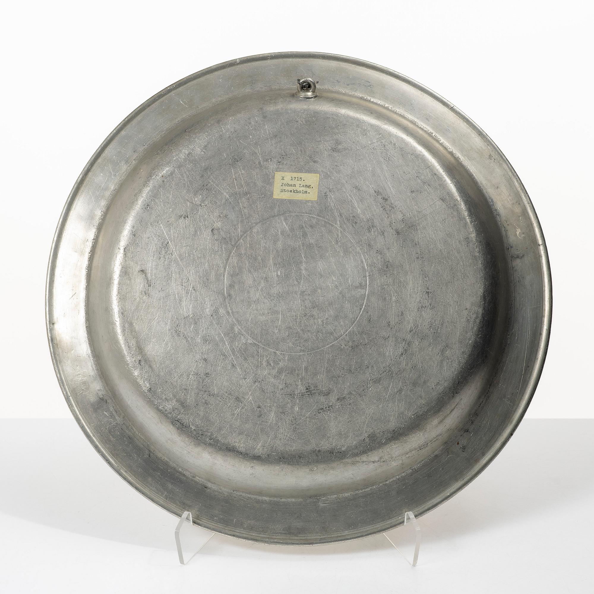 Fat. Johan Lang, Stockholm, 1715.