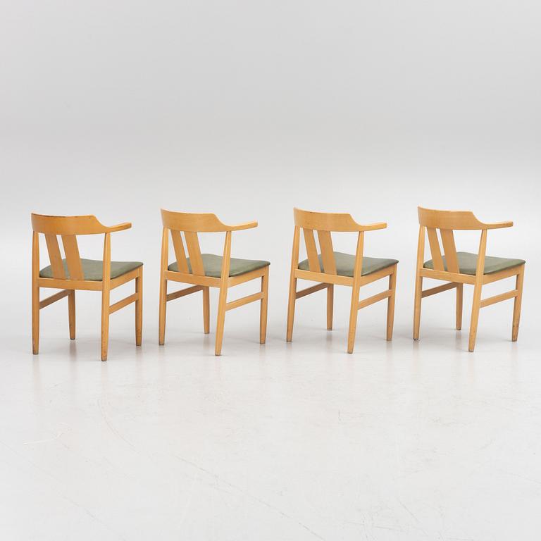 Chairs, 4 pcs, Gemla 1985.