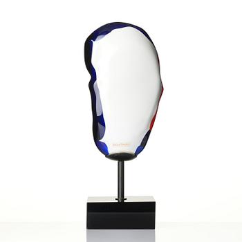 Bengt Lindström, a "Head I" sculpture, ed. 1/8, Berengo Studio, Murano, Italy.