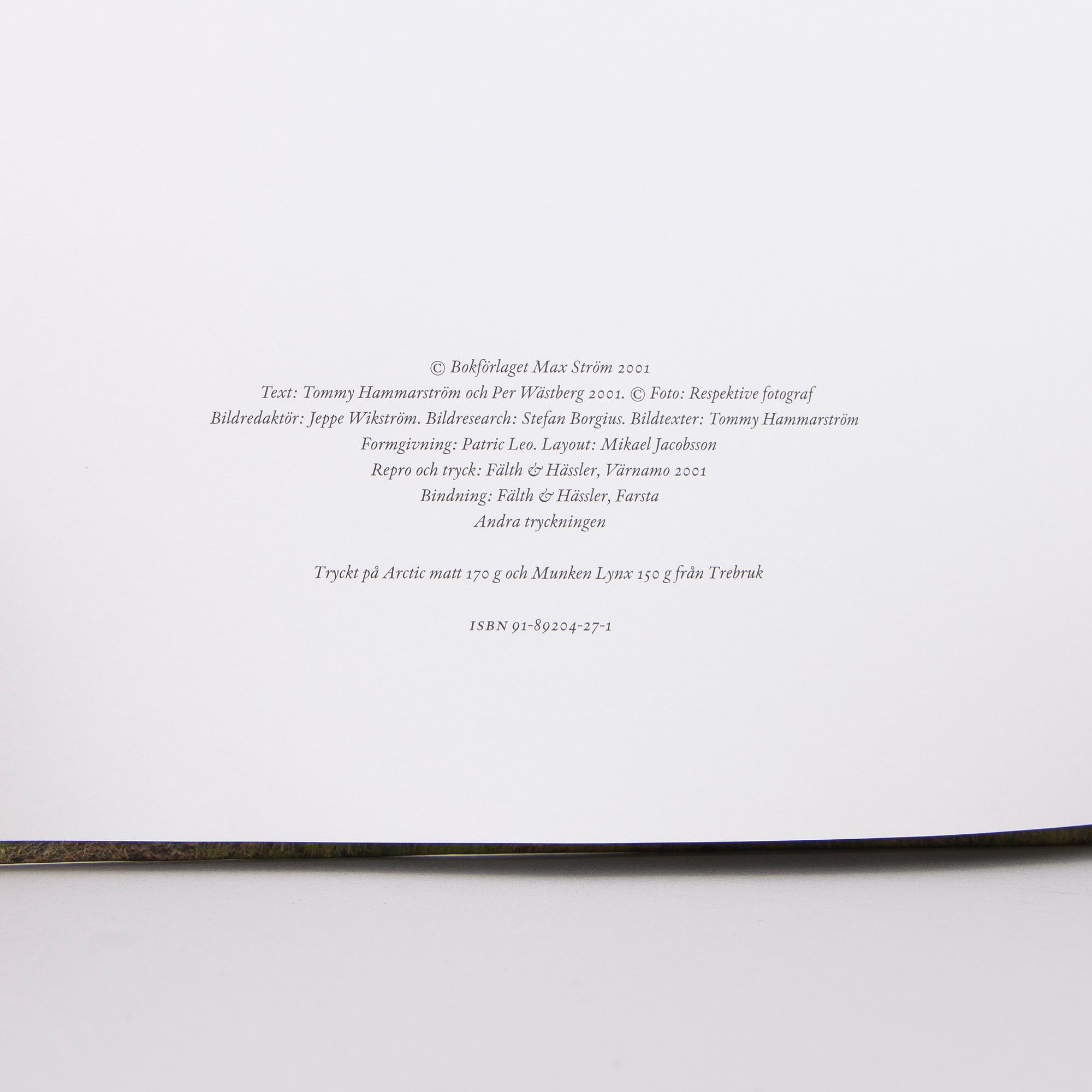 Taidekirjoja, 4 kpl, 1999-2006, Ruotsi.