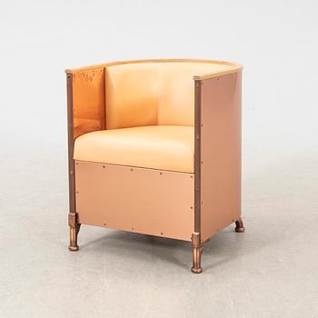 Mats Theselius, a "Koppar" armchair from Källemo dated 2020.