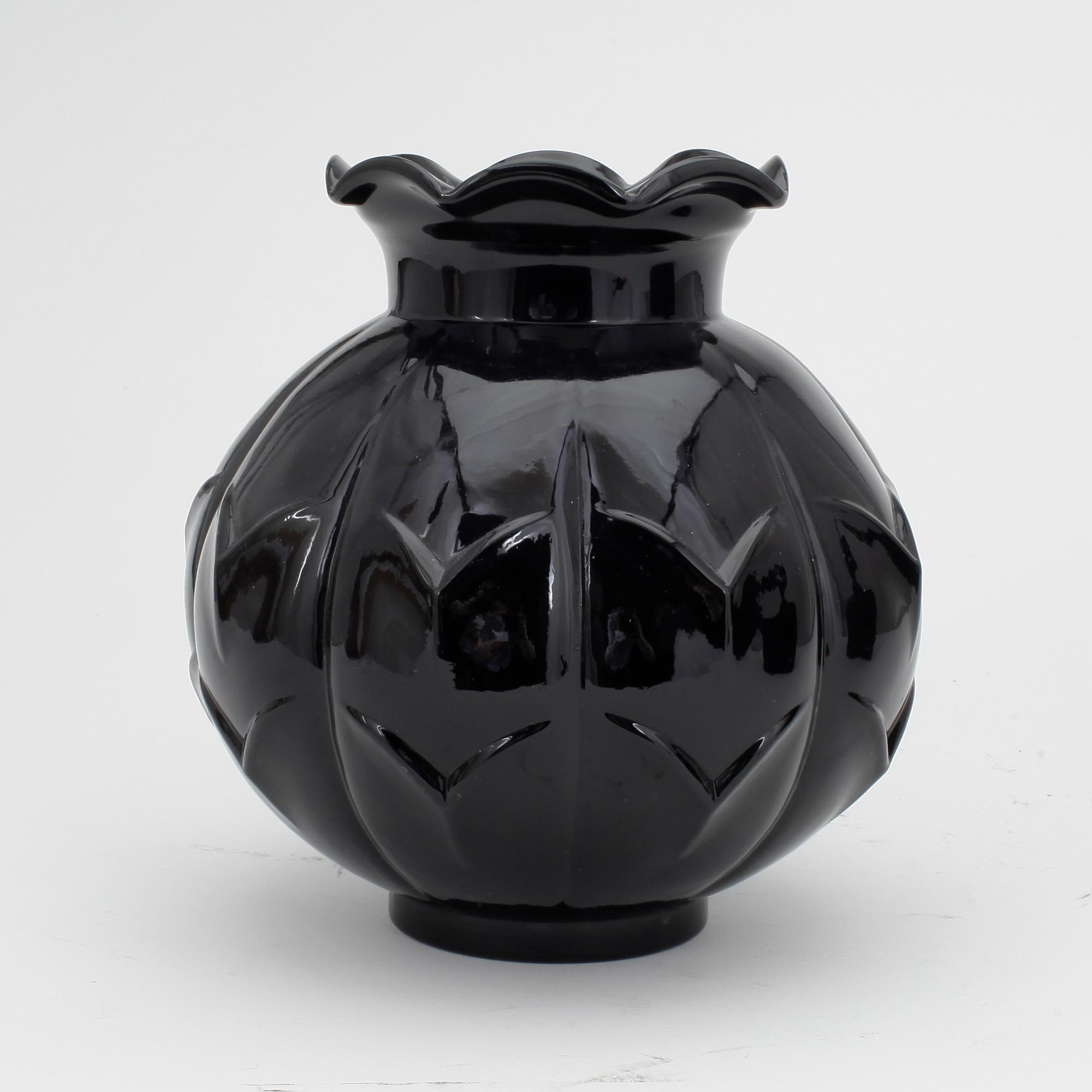 URNA, glas, Edvin Ollers, Elme glasbruk.