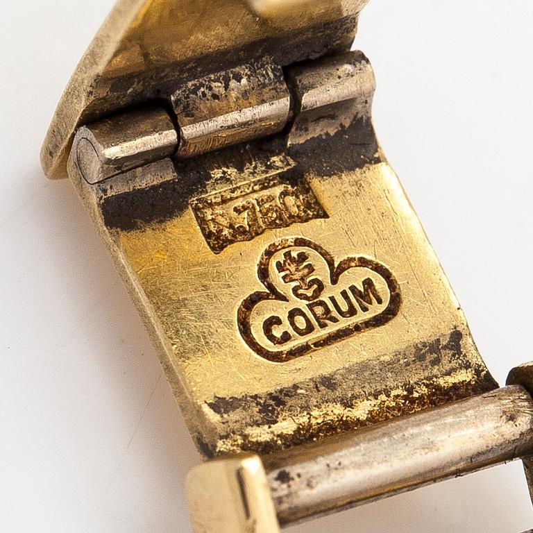 Corum, Tillander, wristwatch, 14 x 16 mm.