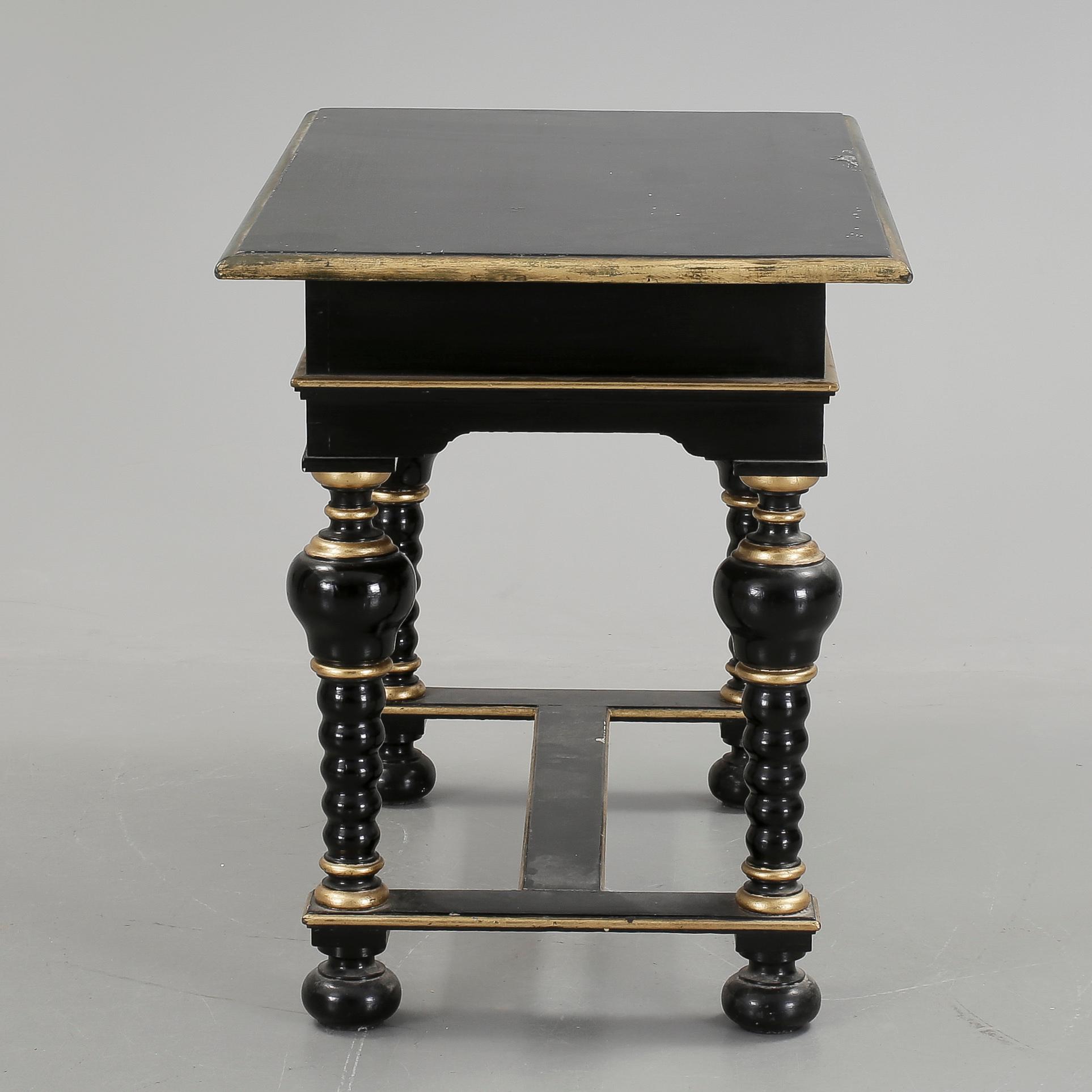 BORD, barockstil, 1800-talets slut.