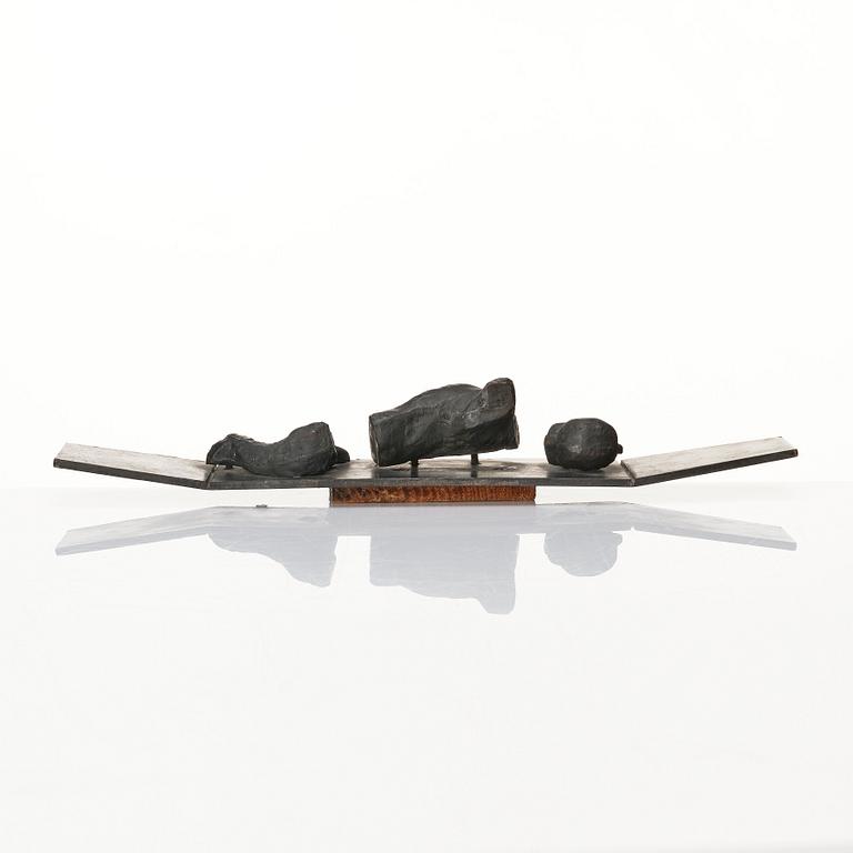 Torsten Renqvist, sculpture, bronze, signed, dated -68 and numbered 2/15.