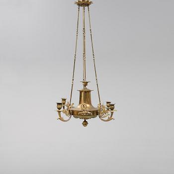 TAKAMPEL, empire, 1800-talets början. Höjd ca 80 cm.