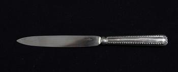KNIVAR, 6 st. Silver, otydlig mästarstämpel 1782.