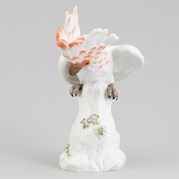 A Meissen figure of a 'Kakadua', Germany, 1950's.