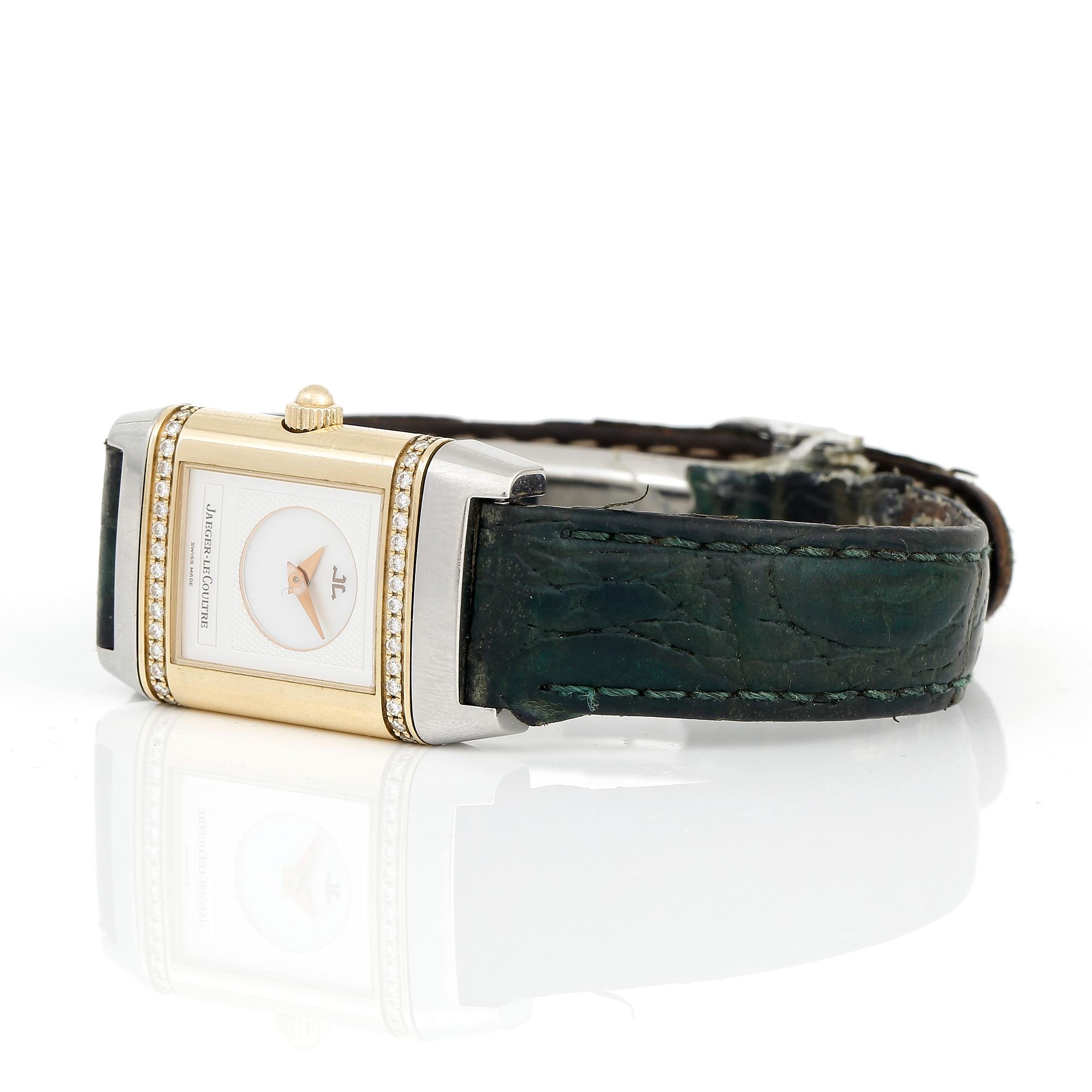 ARMBANDSUR, dam, "Reverso", Jaeger Le Coultre, Schweiz, ca 2000.