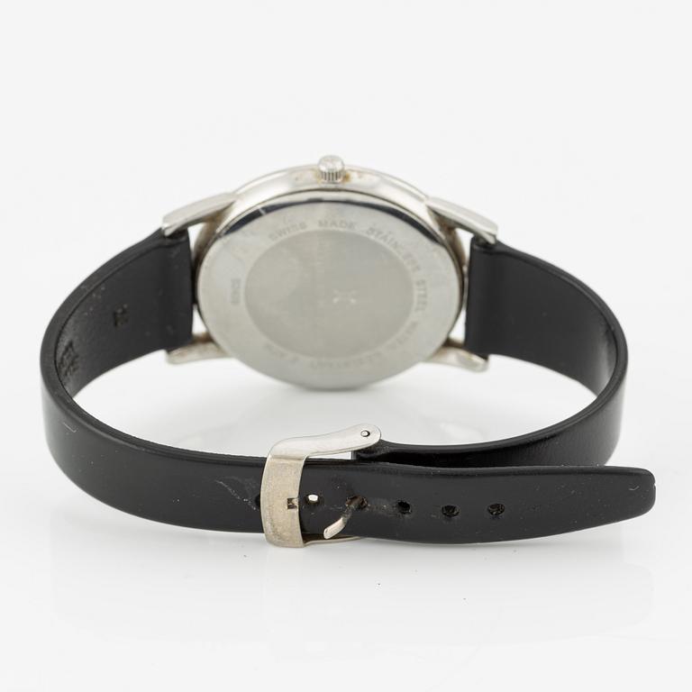 Bernhard H. Mayer, Ultra Slim - Series II, wristwatch, 37 mm.