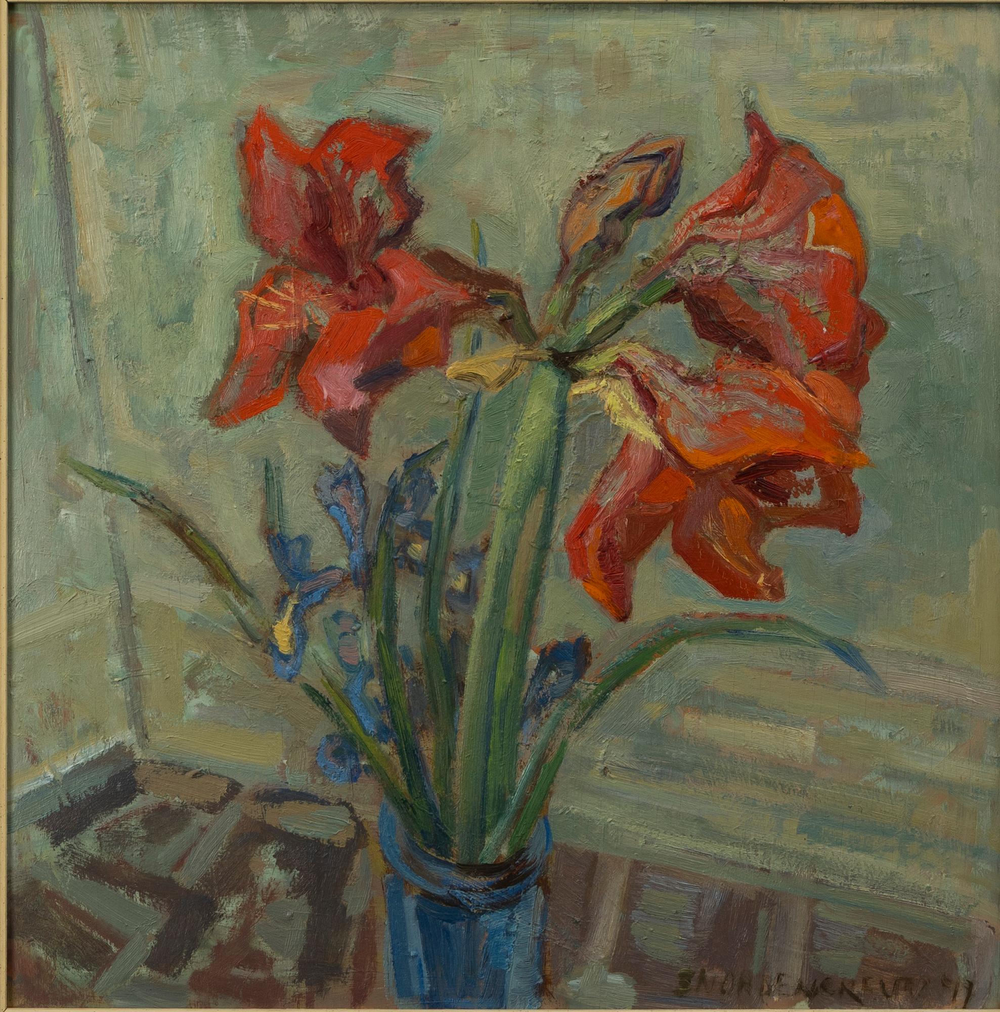 Brita Nordencreutz, Floral still life.
