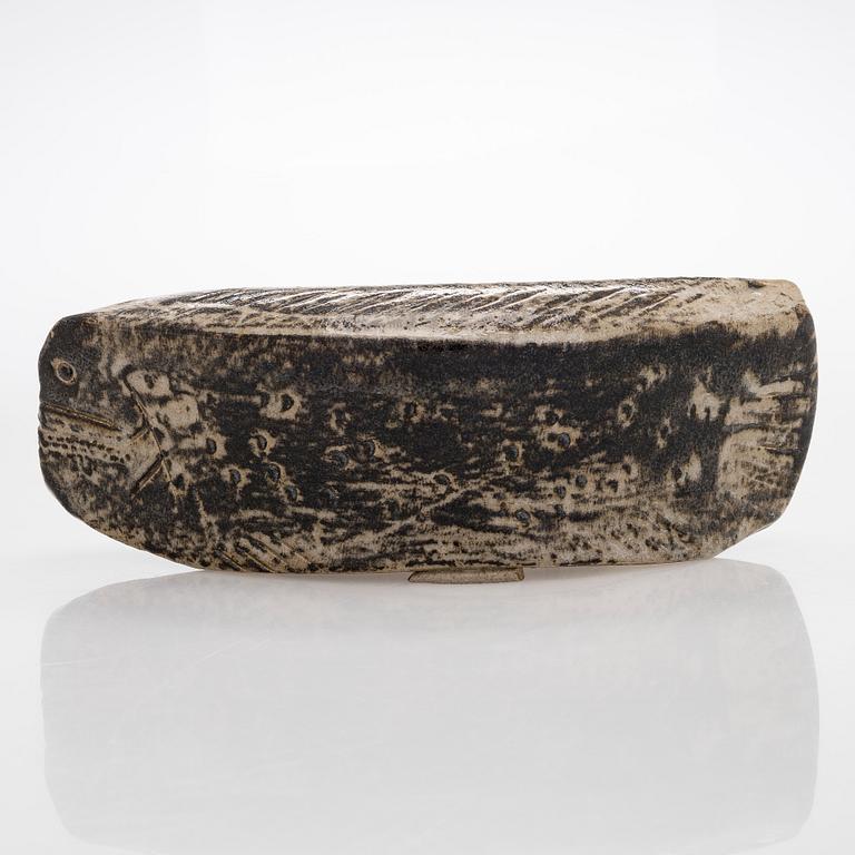 Michael Schilkin, a stoneware sculpture, signed Schilkin.