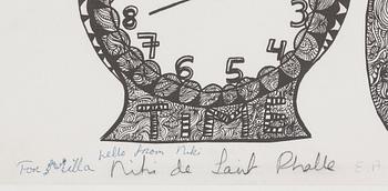 NIKI DE SAINT PHALLE, serigraph, signed, Epreuve d'Artiste.