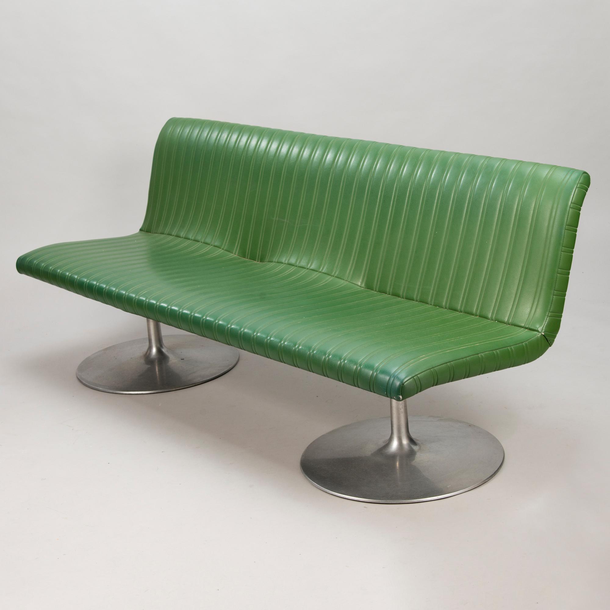 ESKO PAJAMIES, A 1960s 'Silver Wing' sofa for Asko Export.