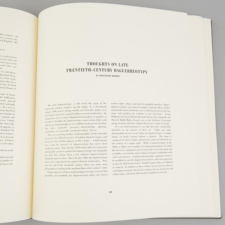 BOOK, "The Journal of Contemporary Photography Culture & Criticism", volume 1, ed. John Wood, edition 4500.