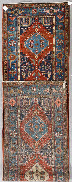 GALLERIMATTA, old Nordväst persisk, ca 425x95 cm.
