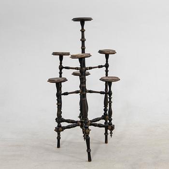 Flower pedestal, circa 1900.