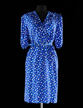 1493. A 1980s silk dress by Nina Ricci.