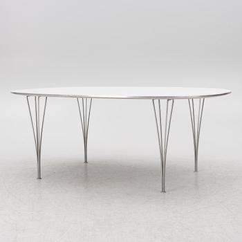 Bruno Mathsson & Piet Hein, bord, "Superelips", Fritz Hansen, Danmark.