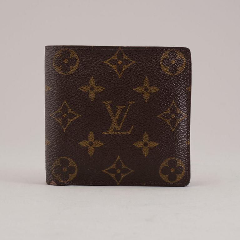 LOUIS VUITTON, a monogram canvas wallet.