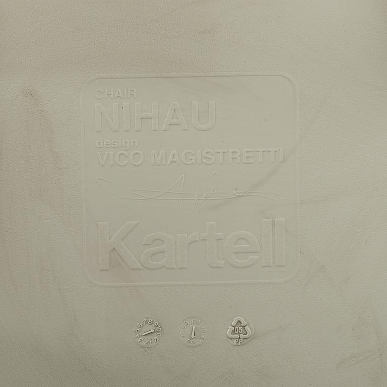 STOLAR, 2 st, "Nihau", Kartell, Design Vico Magestretti,