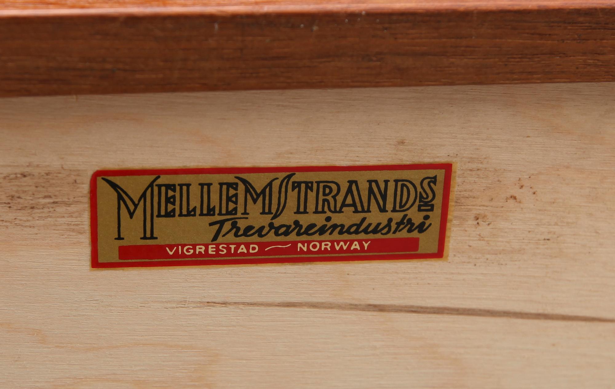 BÄNK, "Krobo", Torbjørn Afdal för Mellomstrands Møbelfabrikk, Norge, 1960-tal.