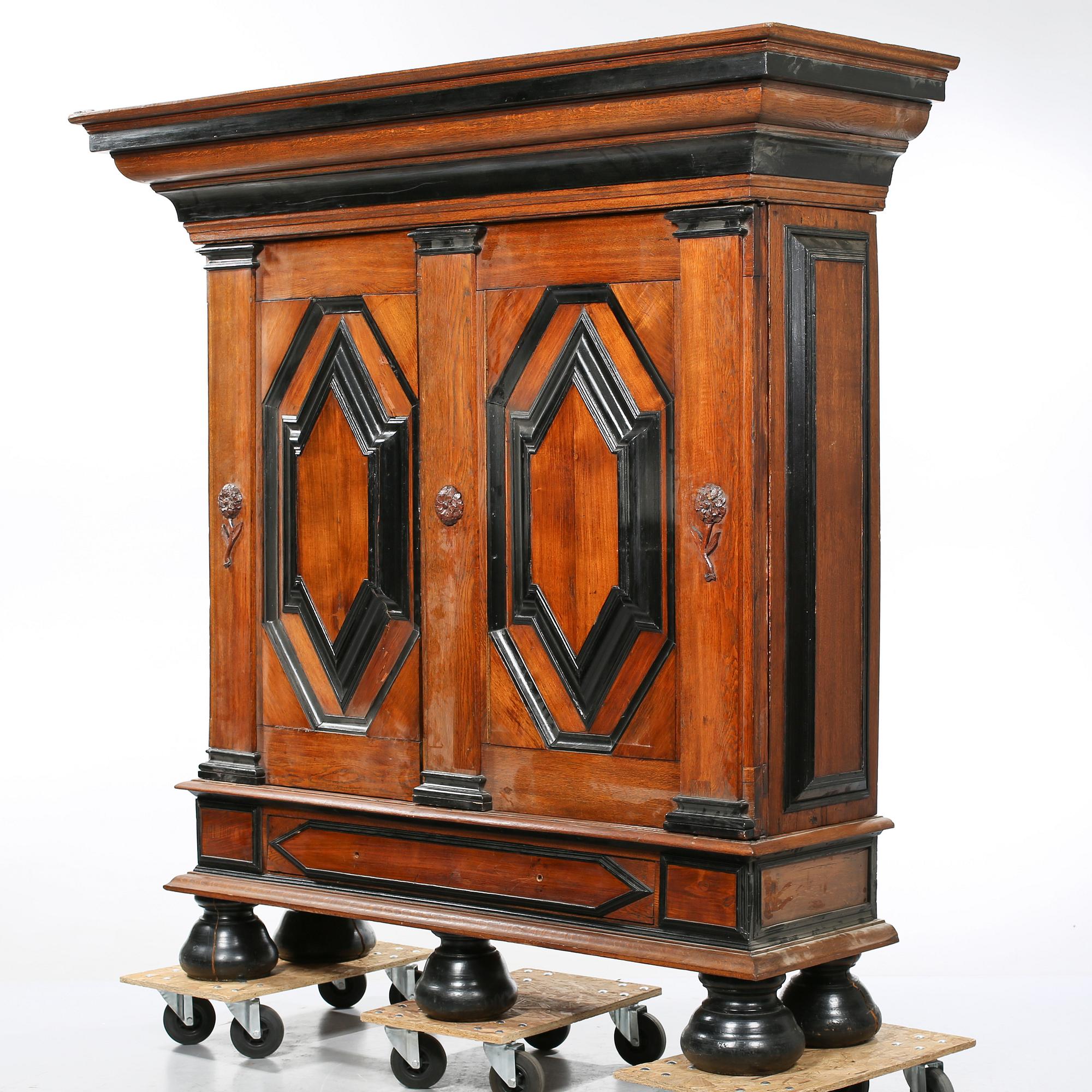 SKÅP, barock, 1700-tal.