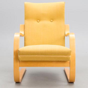 ALVAR AALTO, fåtölj, modell 406, Artek, 1900-talets mitt.