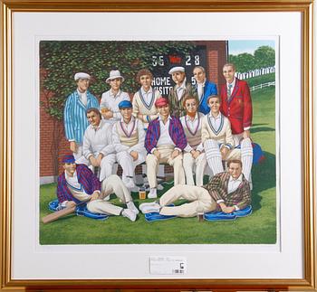 Ulf Greder · GREDER, ULF, färglitografi. Sign o numr. 300/360