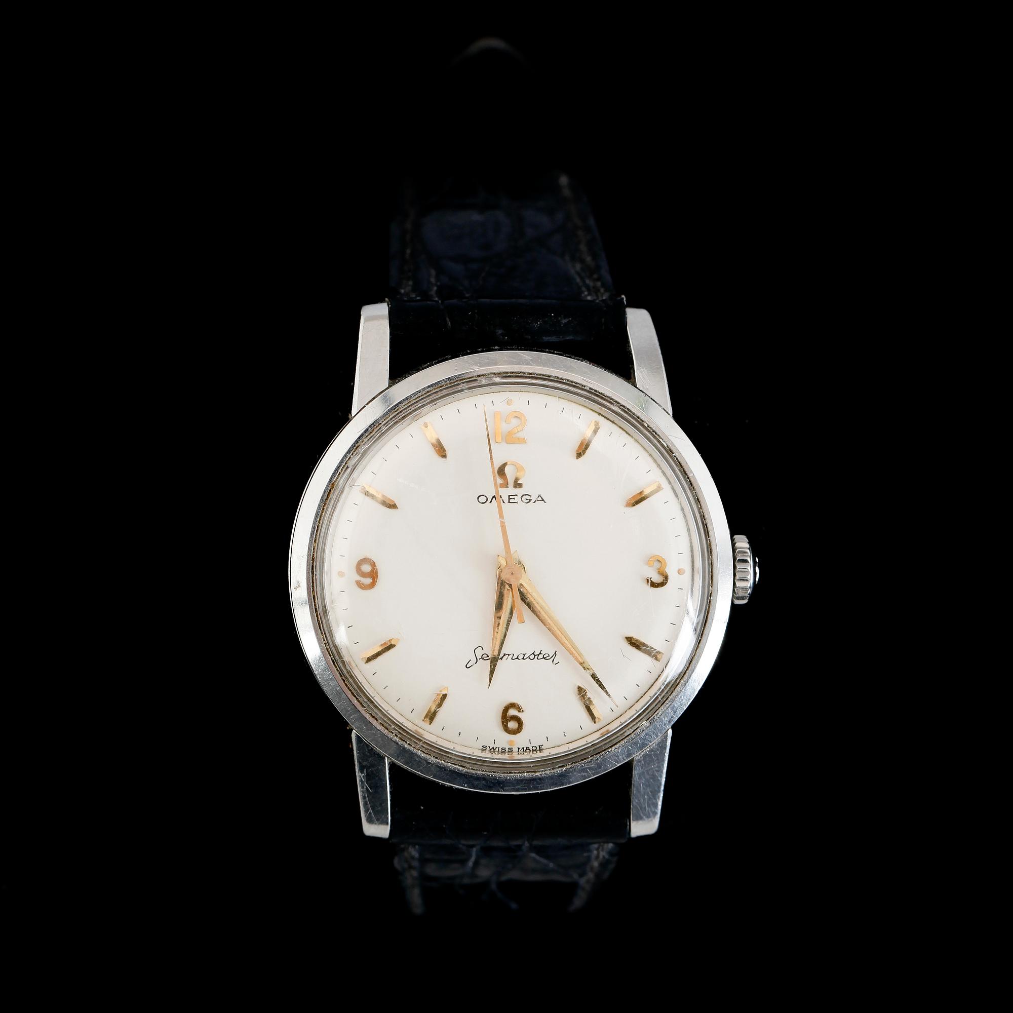 ARMBANDSUR, stål, Omega Seamaster, 1900-talets andra hälft.