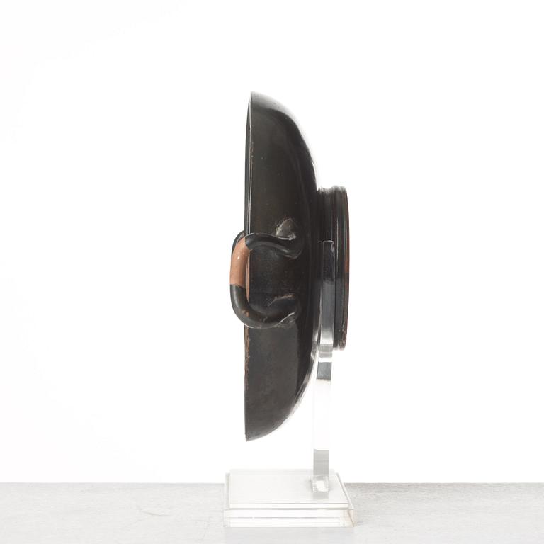 An Attic teracotta Kylix, Greece,  possibly 5th-3rd Century B.C.