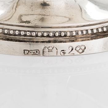 Petter Törnqvist, sockerskål, silver, Tavastehus 1789. Gustaviansk.